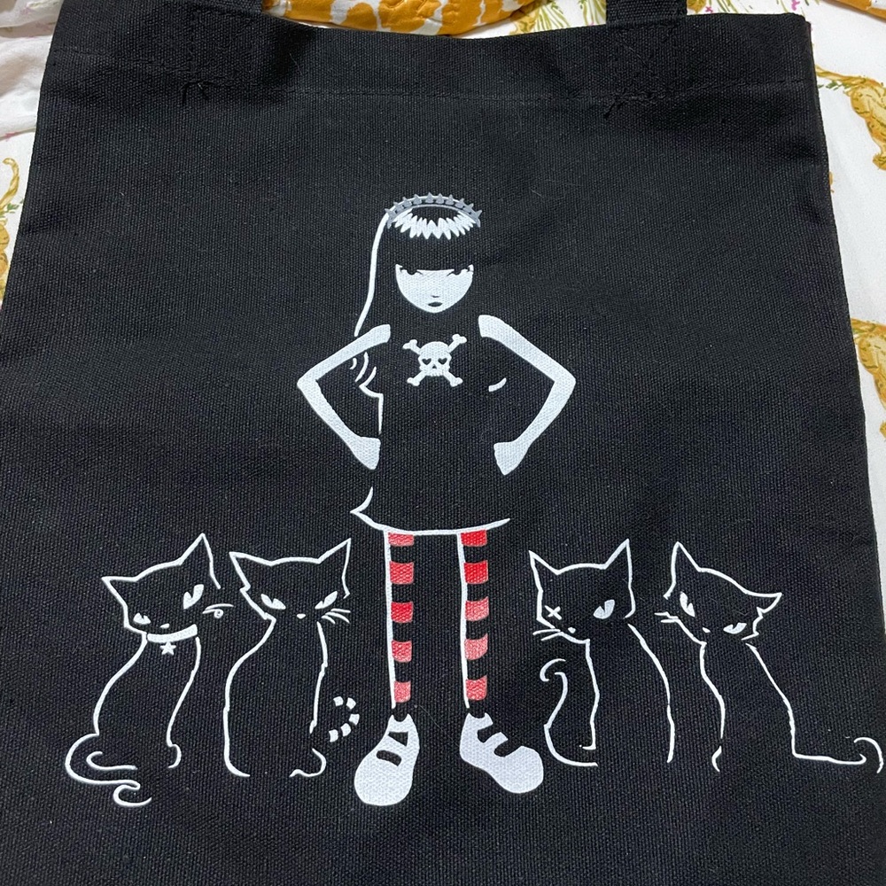 Emily the Strange tote bag brand new w/o tags